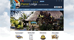 Desktop Screenshot of parrotlodge.net